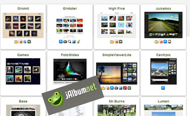 jAlbum skins