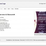 Seite 2 vom Theme basic1wordpress