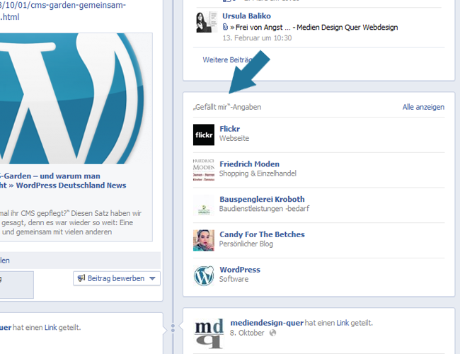 Facebook Fanpage Sidebar