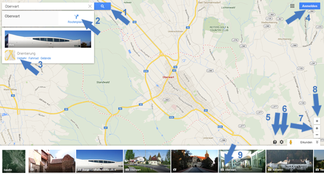 Neue Google Maps Oberwart