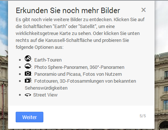 Neue Google Maps Symbole erkunden