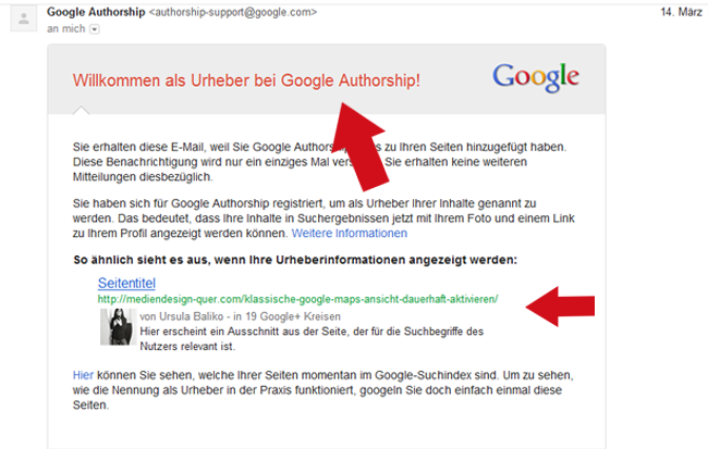 Google Authorship 