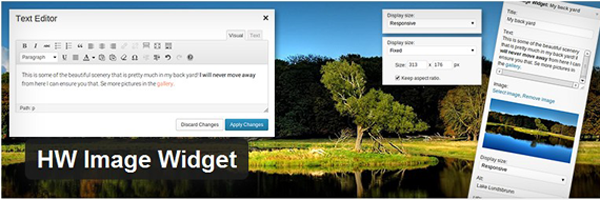 HW Image Widget Plugin