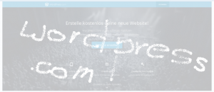 Kostenlose Webseite mit wordpress.com für Startups