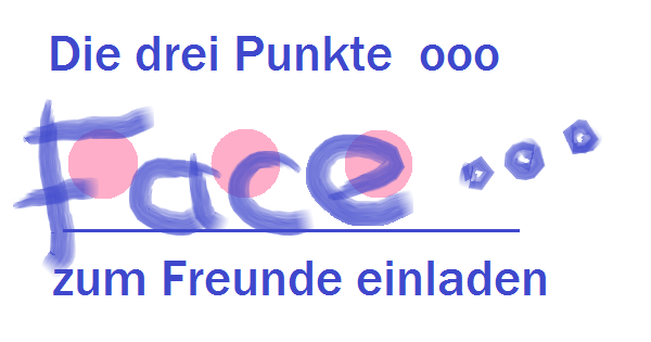 drei punkte facebook