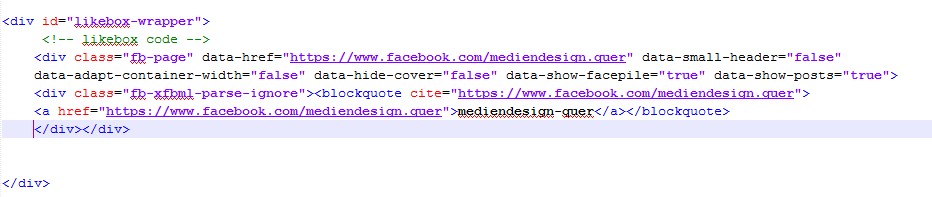 Facebook Code