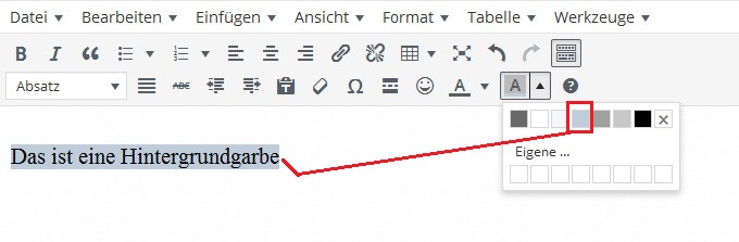 hintergrund-farbe-tiny-mce