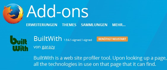 firefox-addon-builtwith