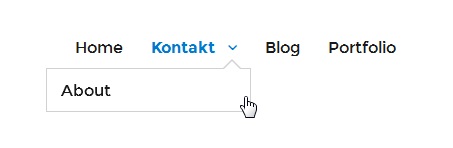 subnavigation-wordpress-menue