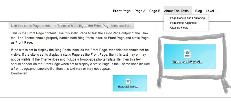 front-page-test-data