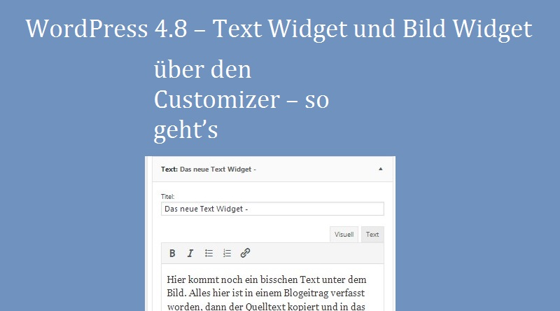 wordpress-text-widget-ueber-den-customizer