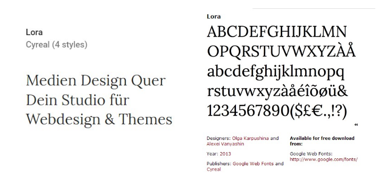lora-free-font