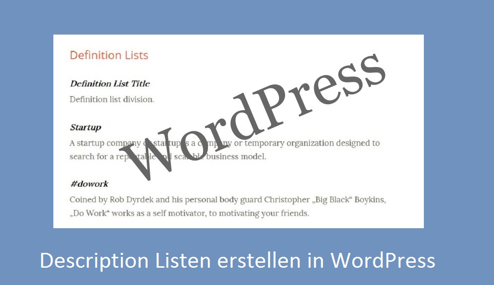description-list-wordpress