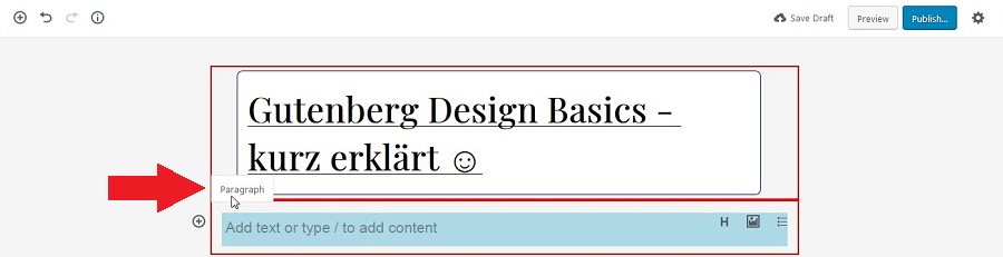 gutenberg-paragraph-block