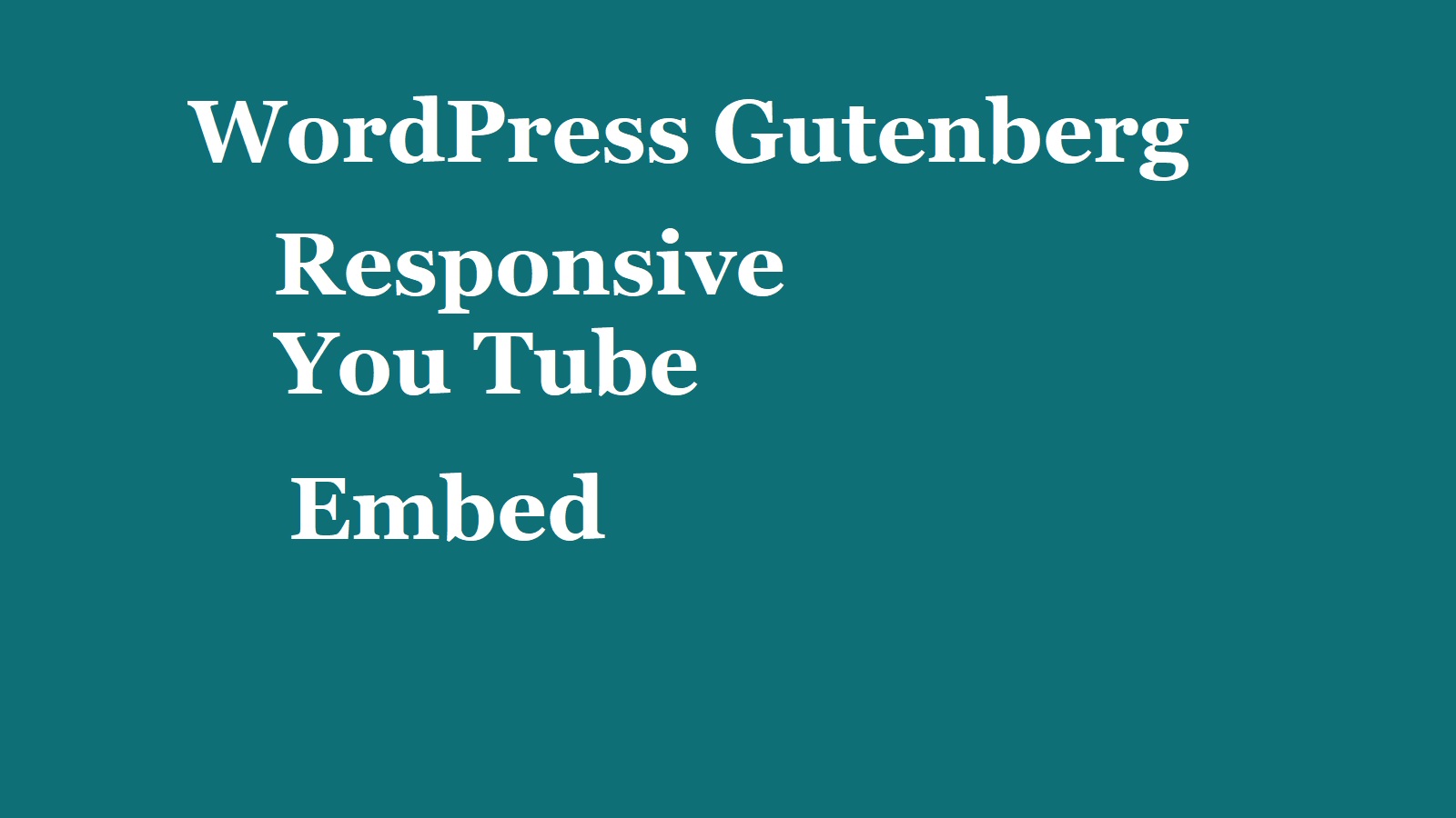 responsive-you-tube-embed
